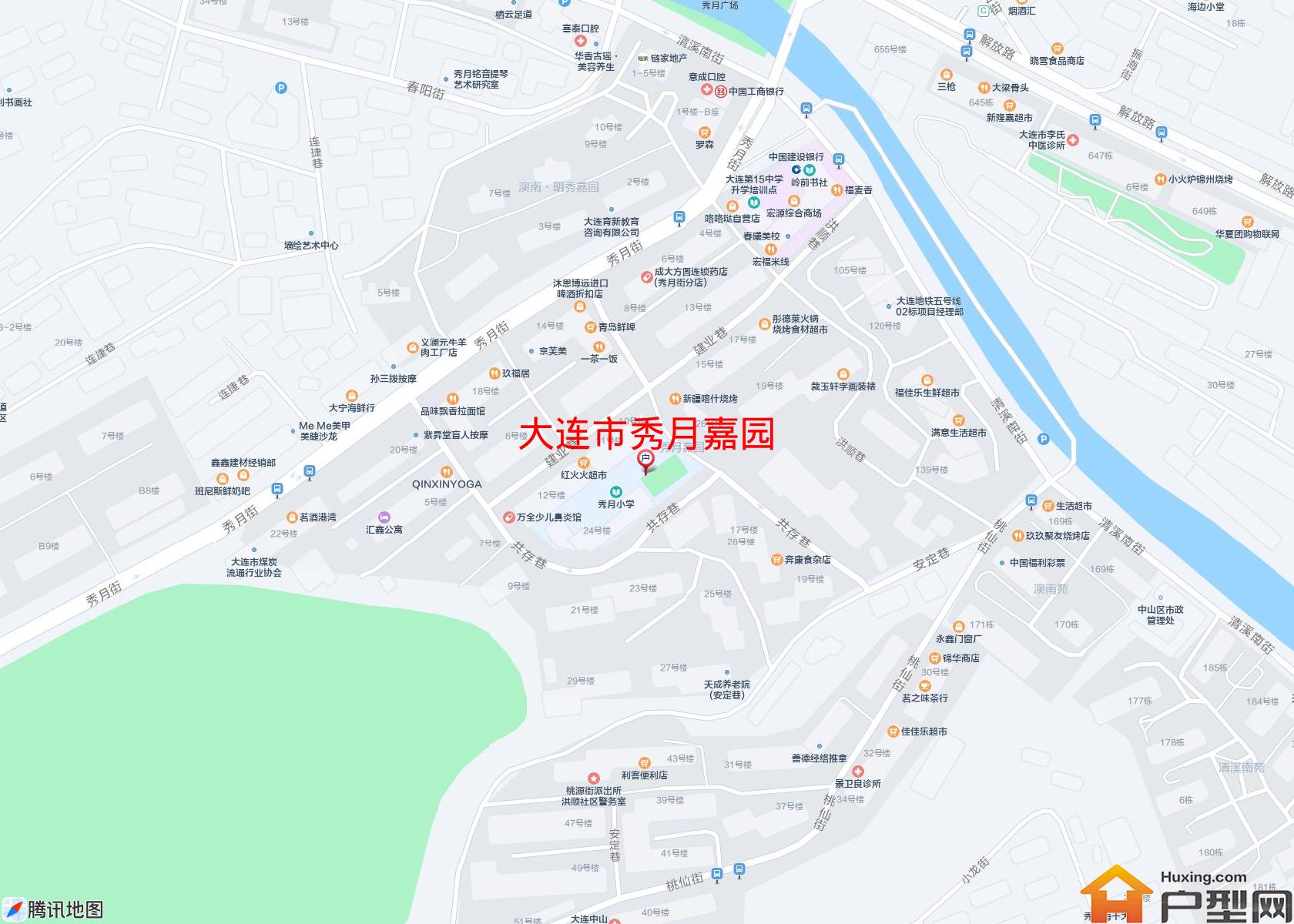 秀月嘉园小区 - 户型网