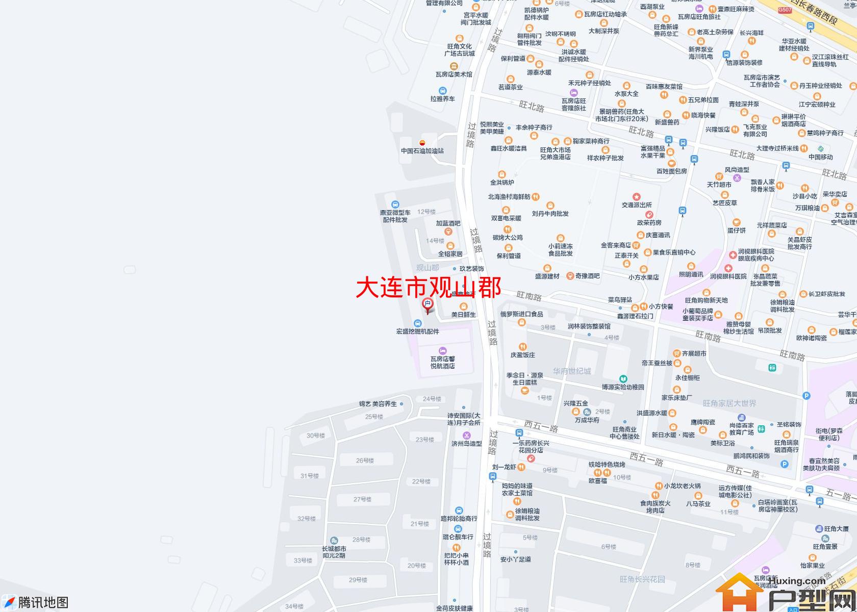 观山郡小区 - 户型网