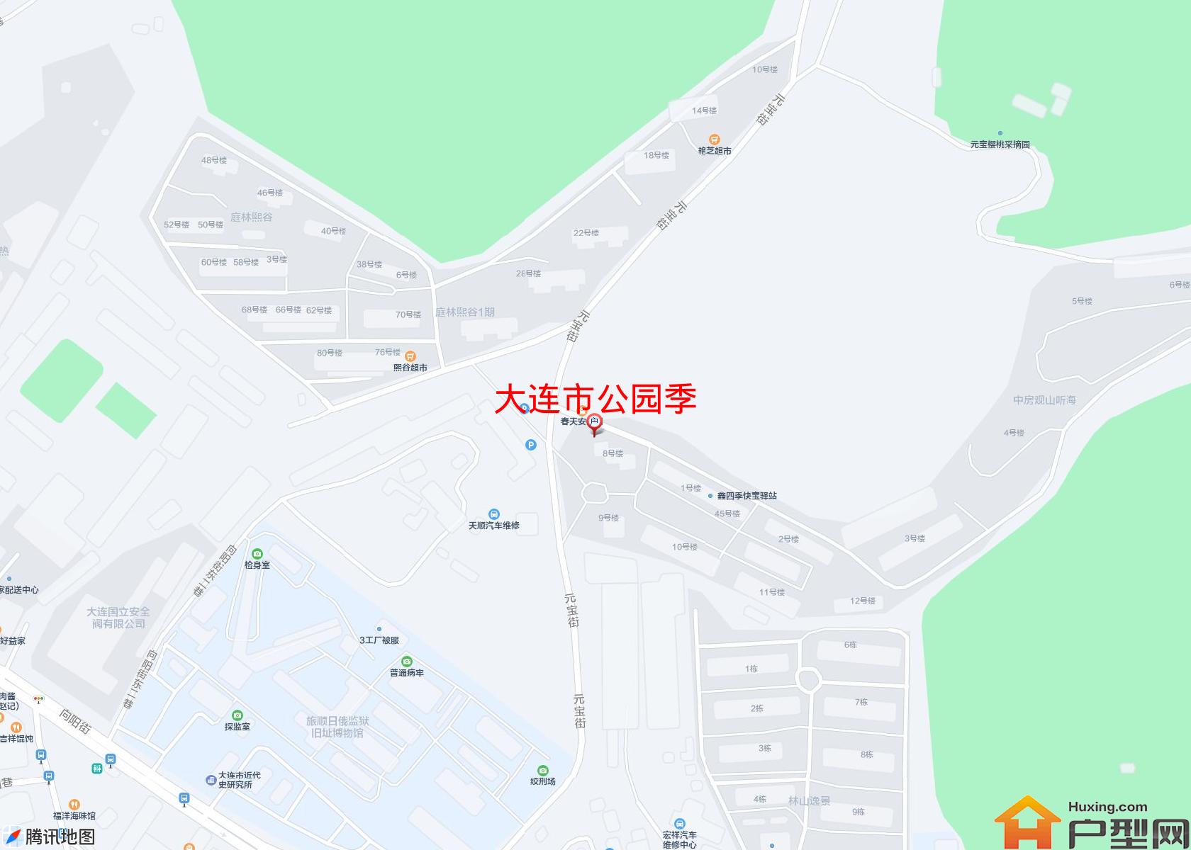 公园季小区 - 户型网