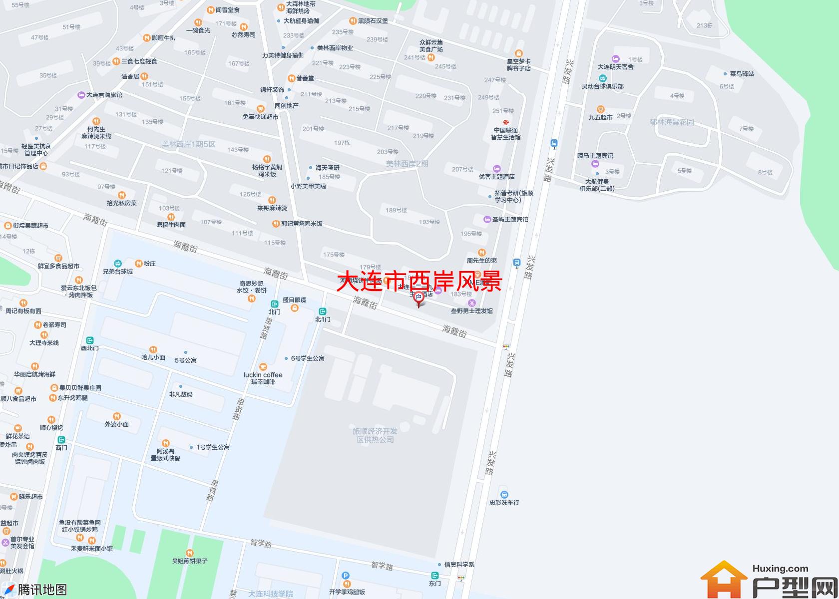 西岸风景小区 - 户型网