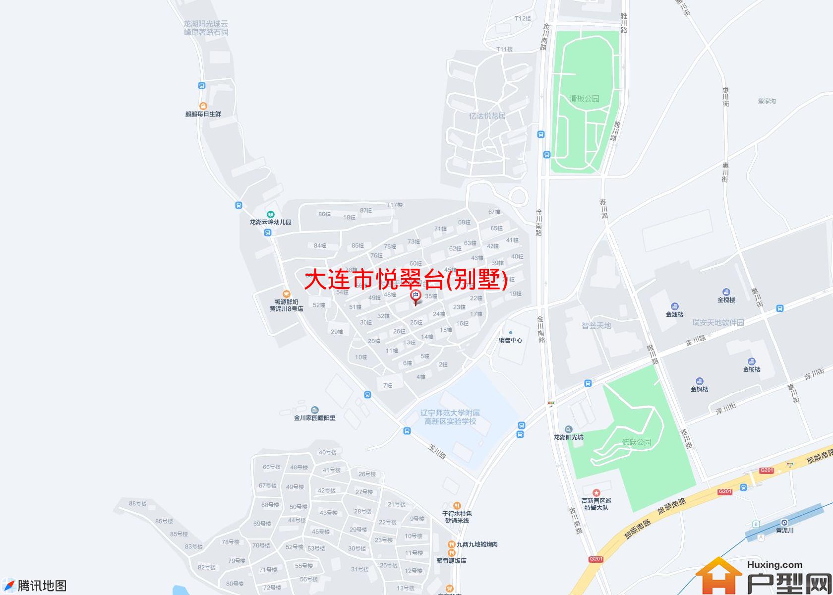 悦翠台(别墅)小区 - 户型网