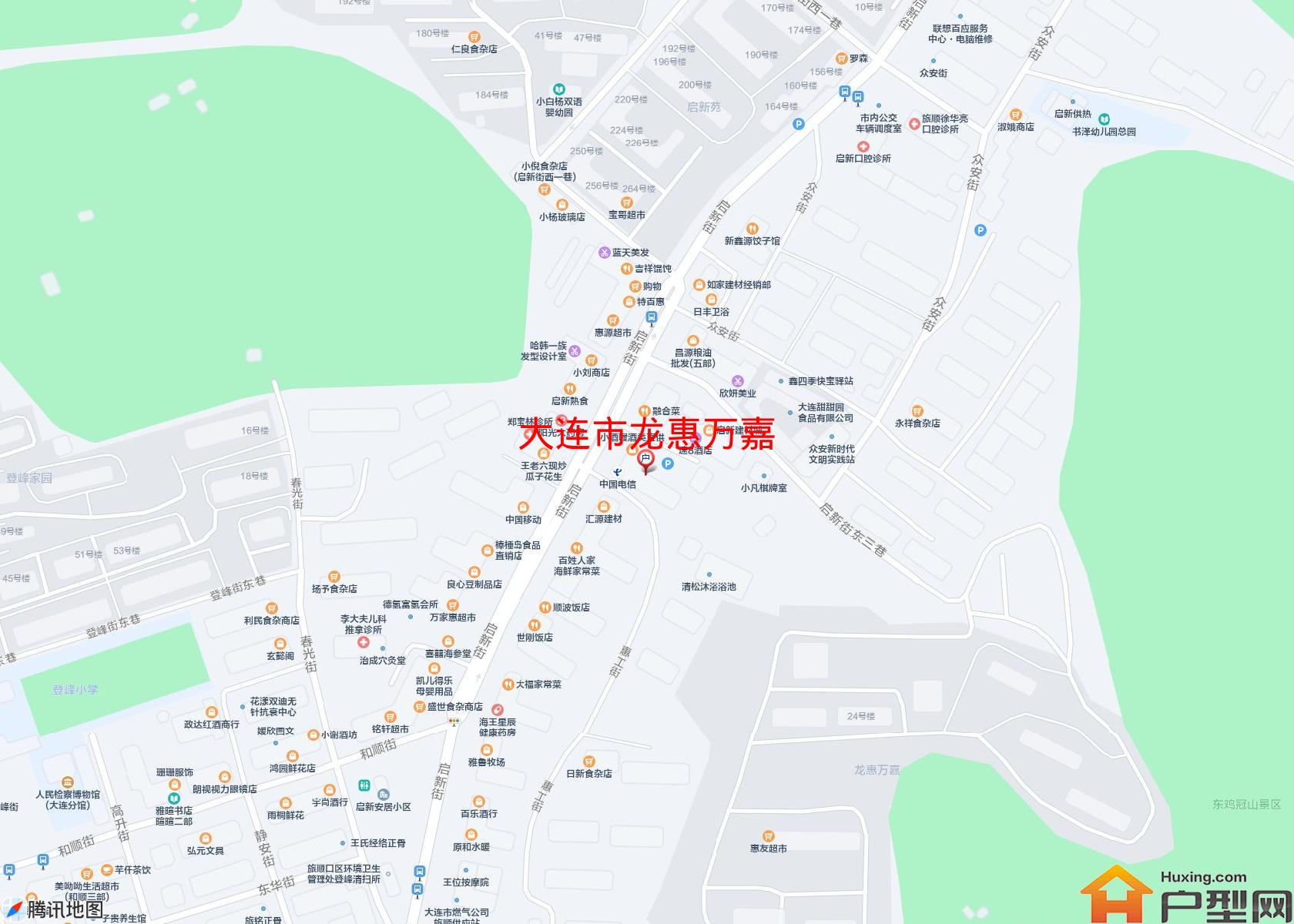 龙惠万嘉小区 - 户型网