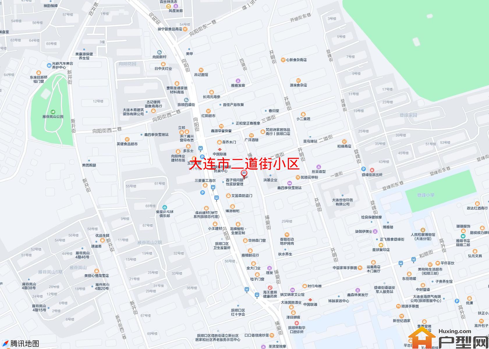 二道街小区小区 - 户型网