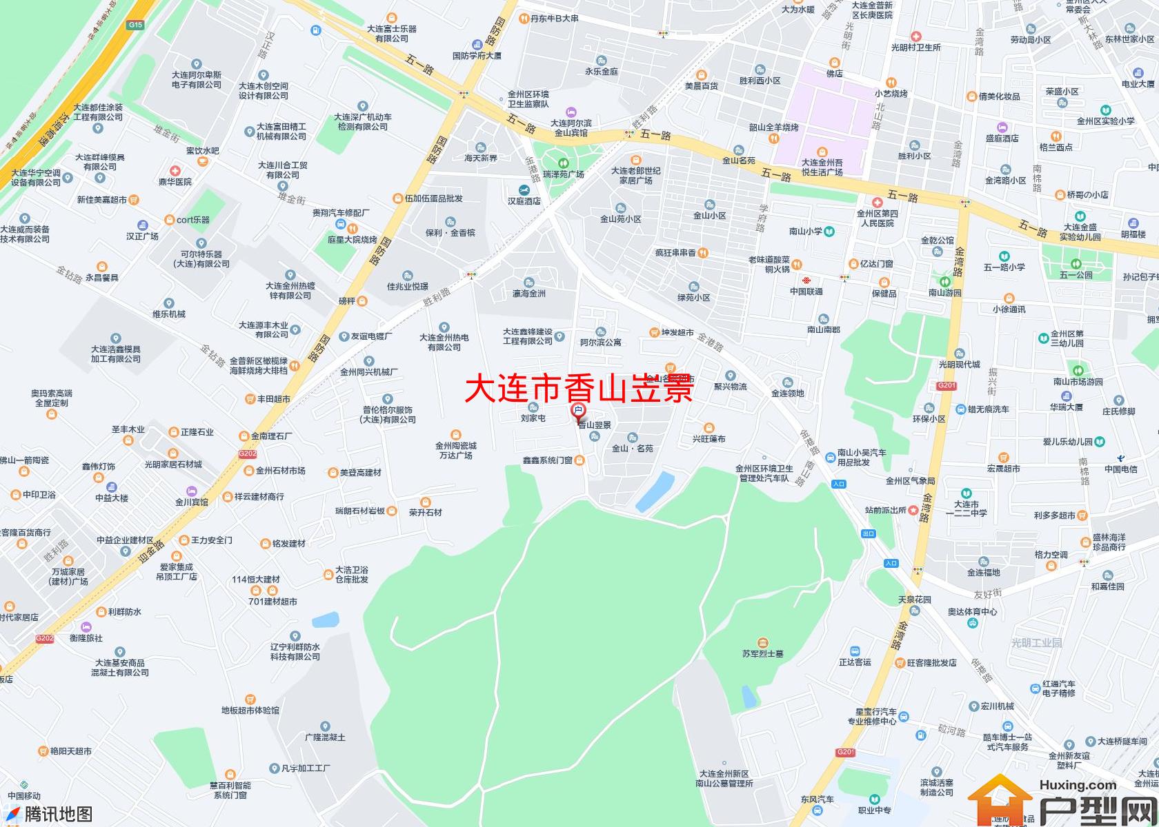 香山岦景小区 - 户型网