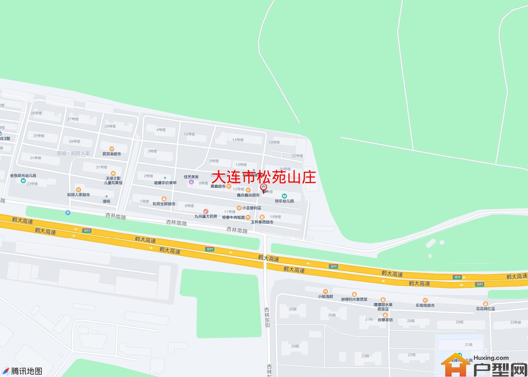 松苑山庄小区 - 户型网