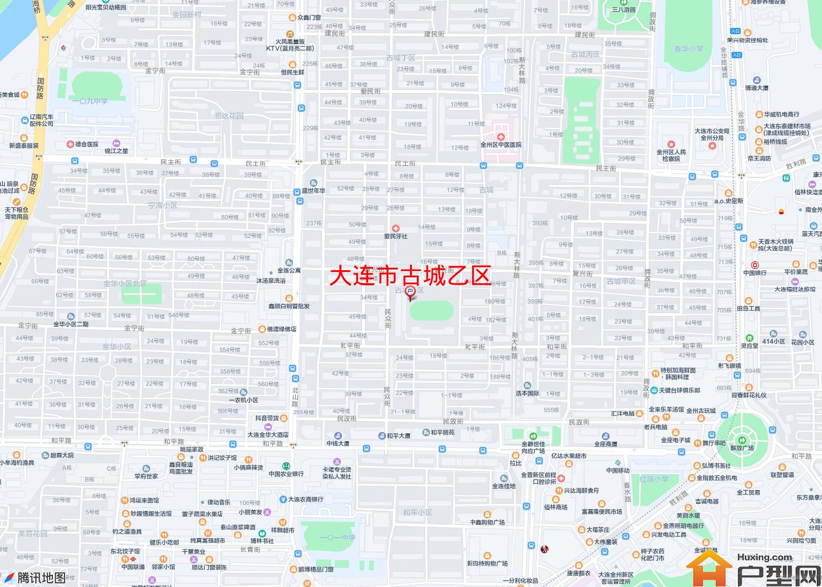 古城乙区小区 - 户型网