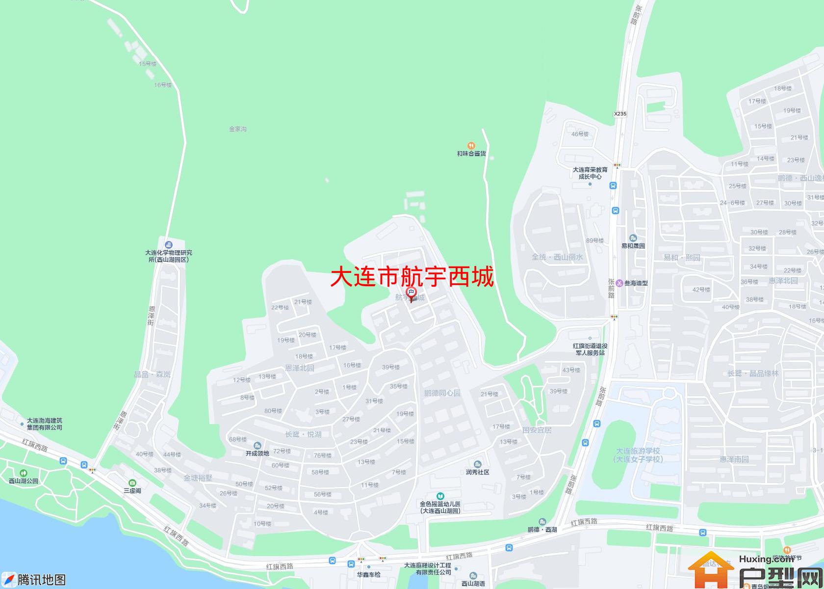 航宇西城小区 - 户型网