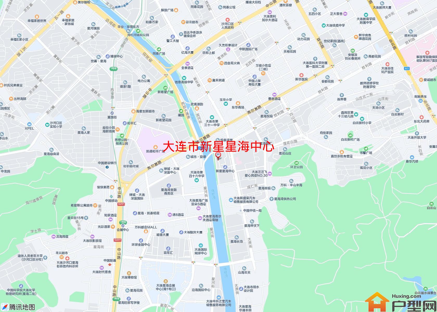 新星星海中心小区 - 户型网