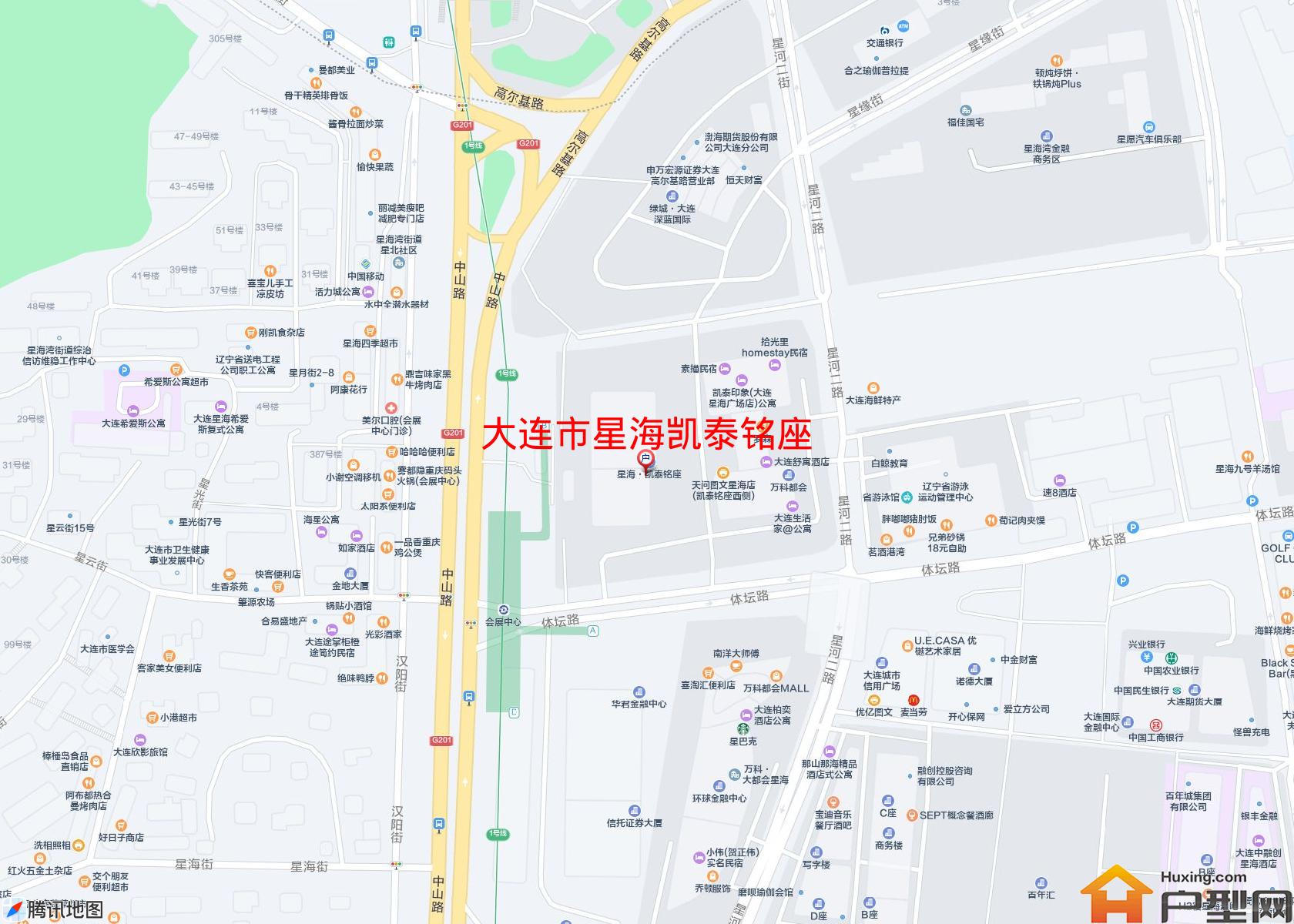星海凯泰铭座小区 - 户型网