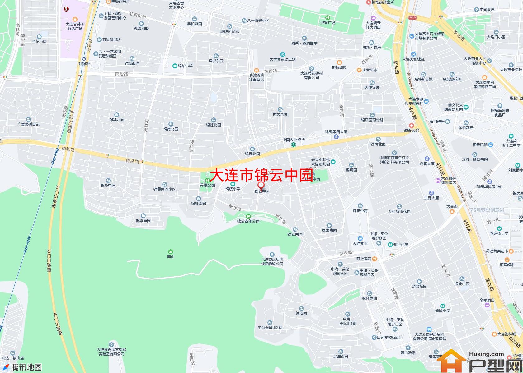 锦云中园小区 - 户型网