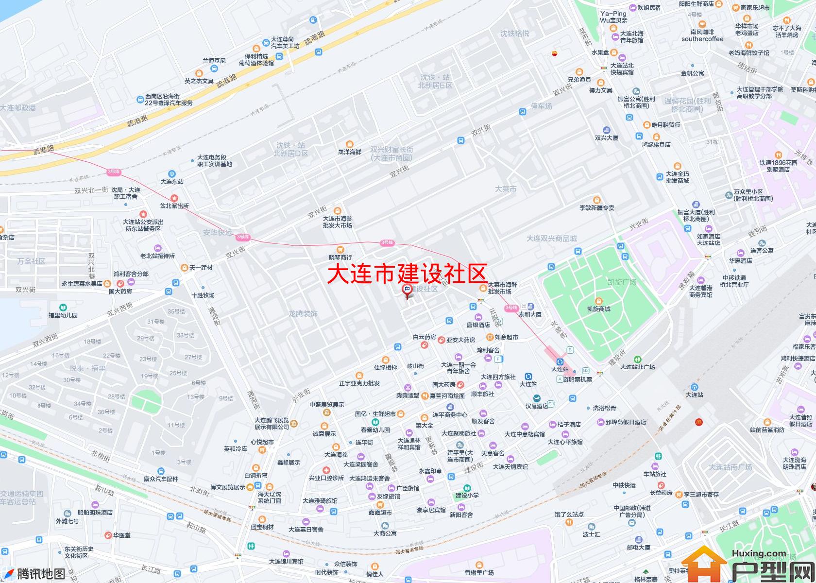 建设社区小区 - 户型网