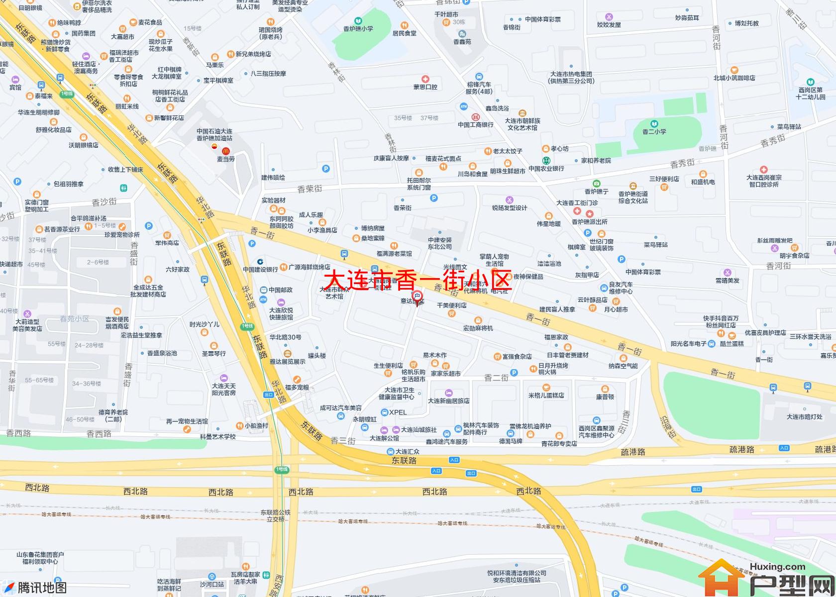 香一街小区小区 - 户型网