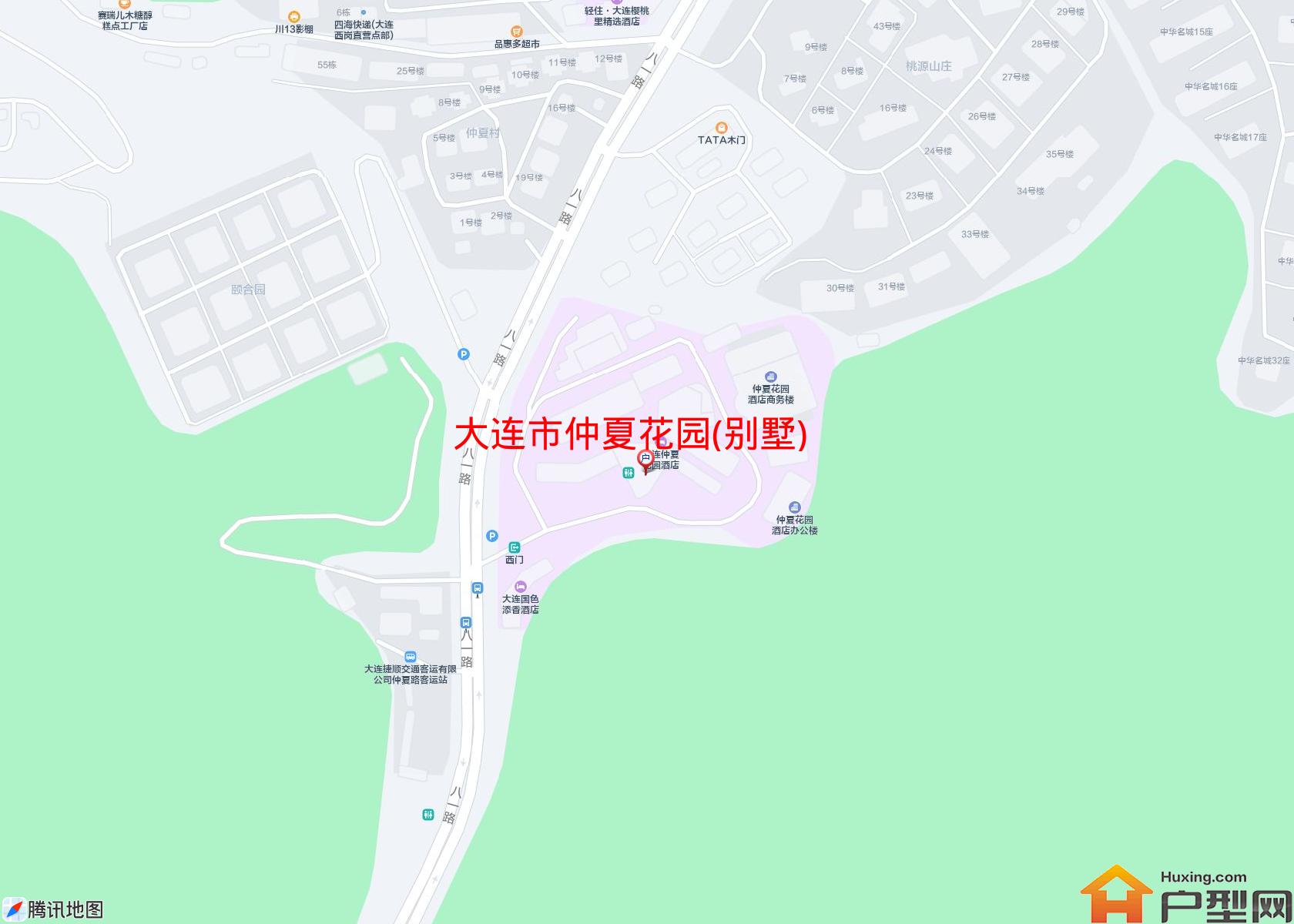 仲夏花园(别墅)小区 - 户型网