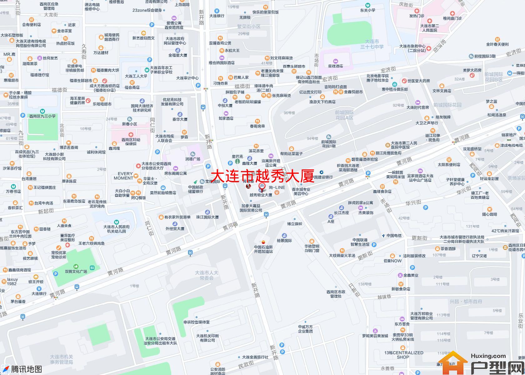 越秀大厦小区 - 户型网