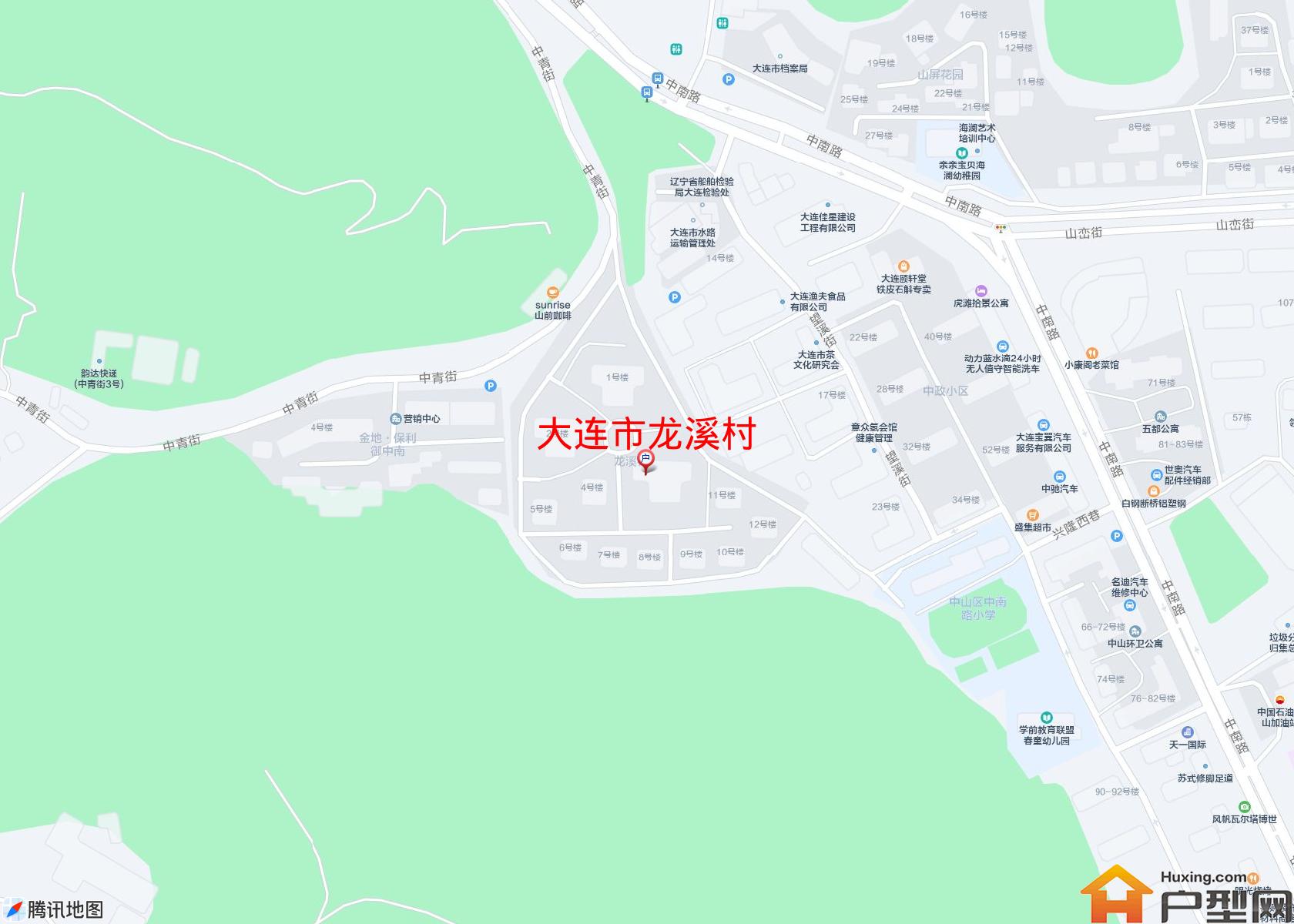 龙溪村小区 - 户型网