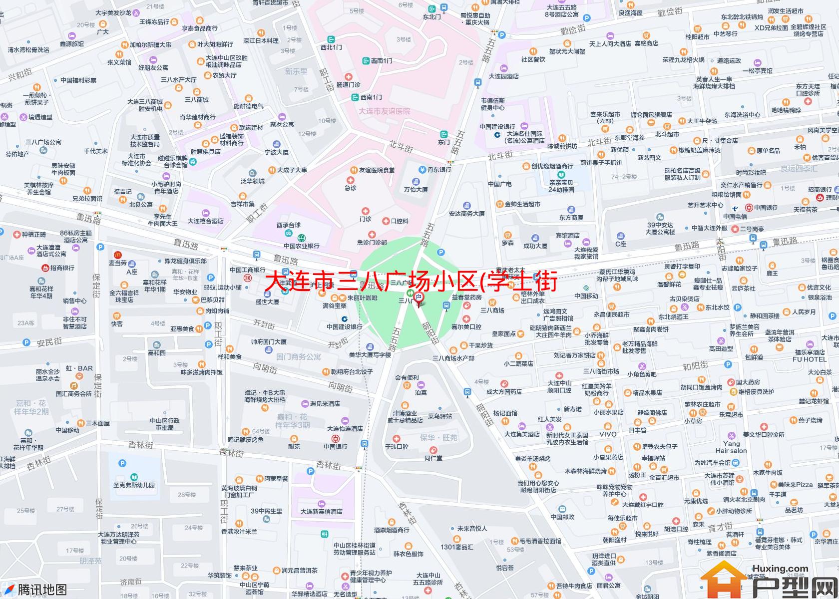 三八广场小区(学士街4号)小区 - 户型网