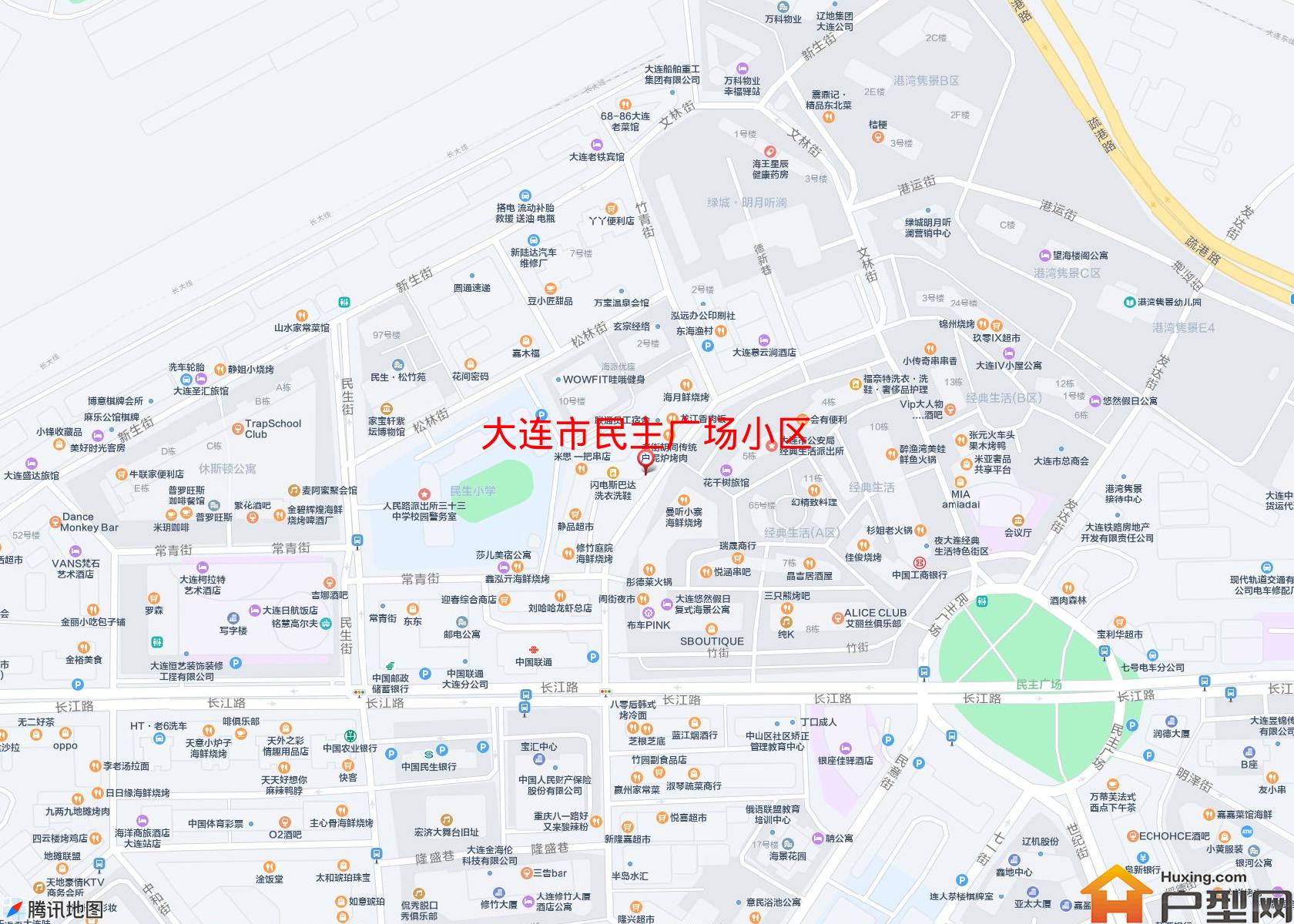 民主广场小区小区 - 户型网