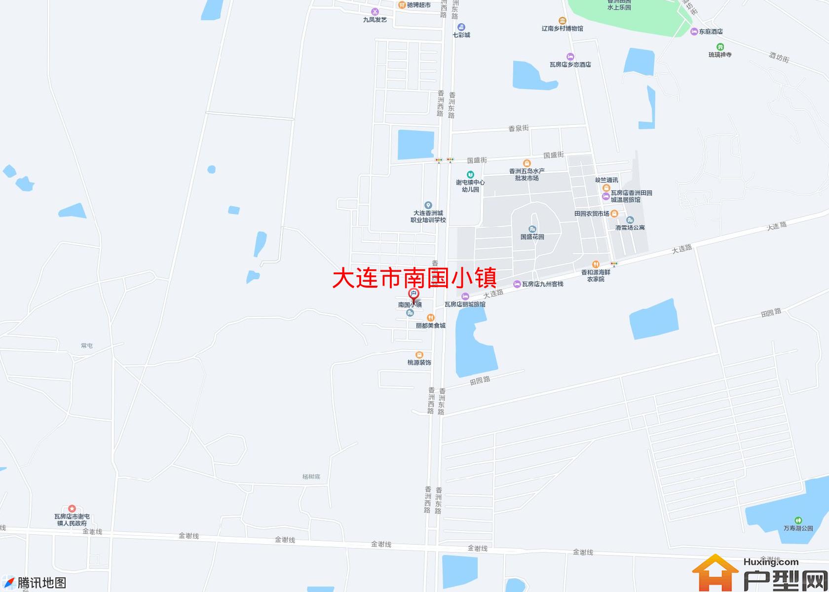 南国小镇小区 - 户型网