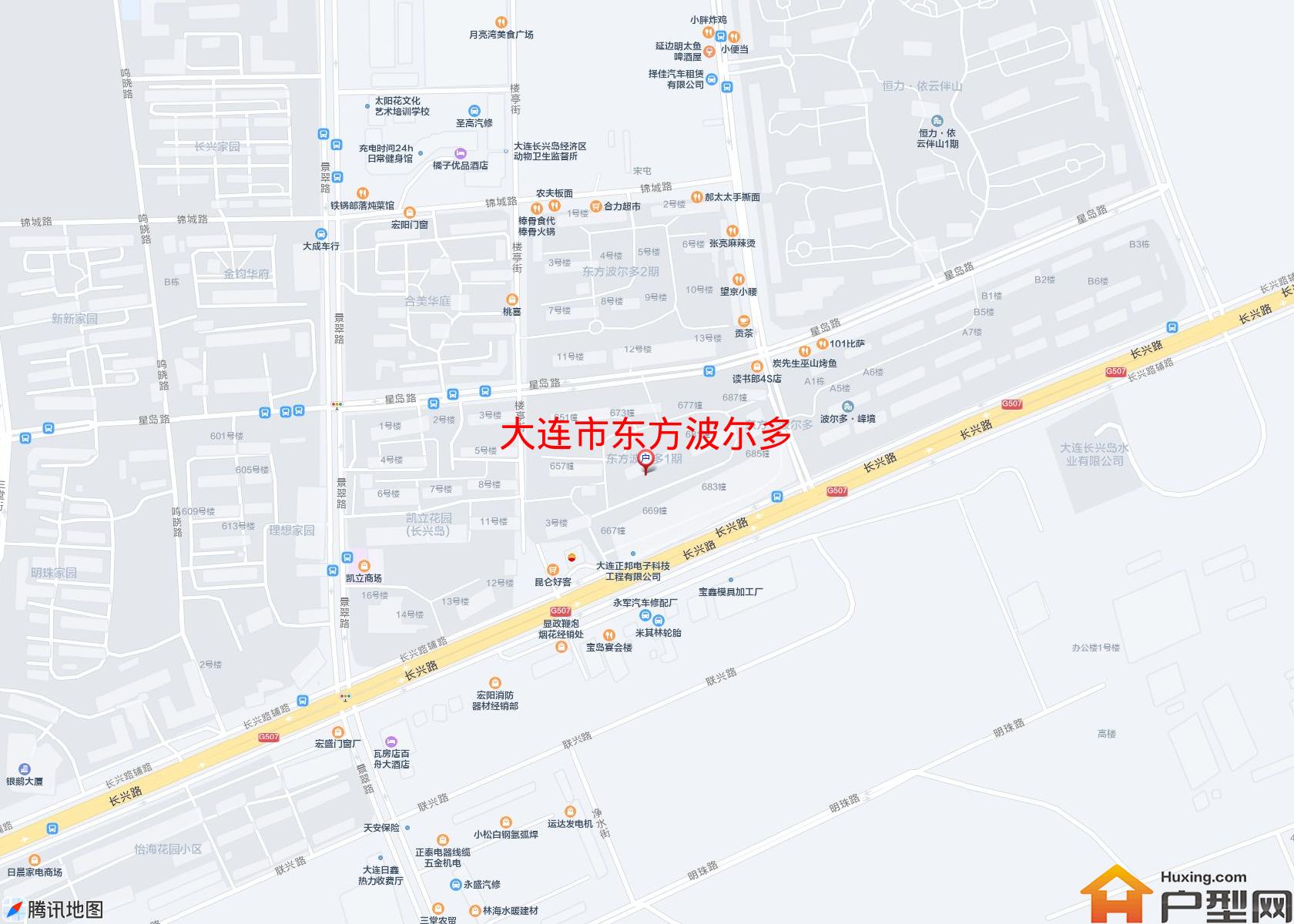 东方波尔多小区 - 户型网