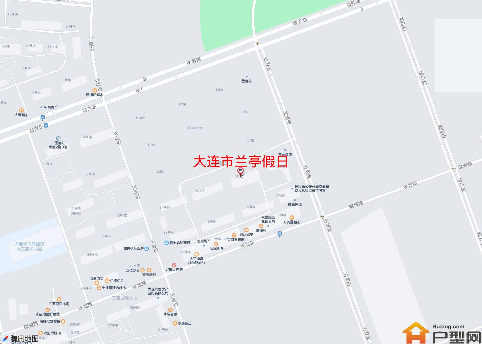 兰亭假日小区 - 户型网