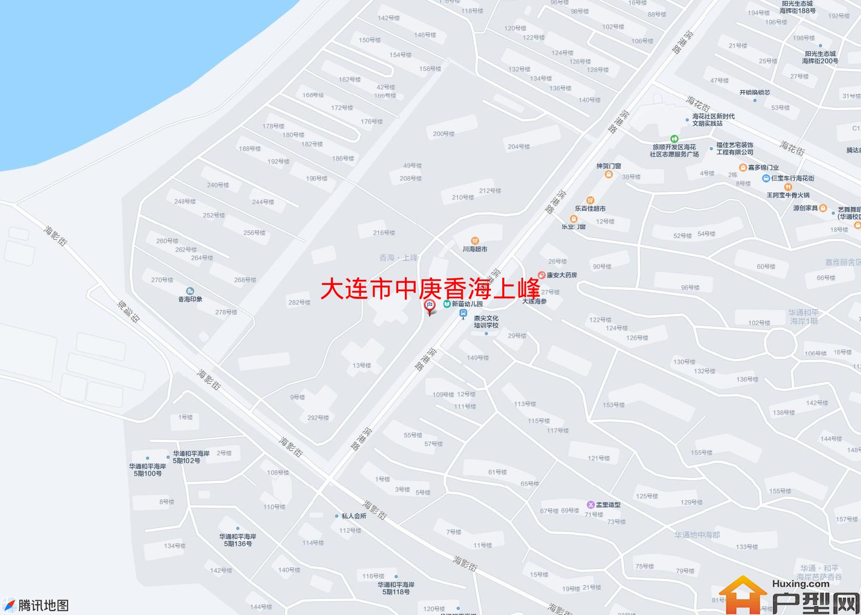 中庚香海上峰小区 - 户型网