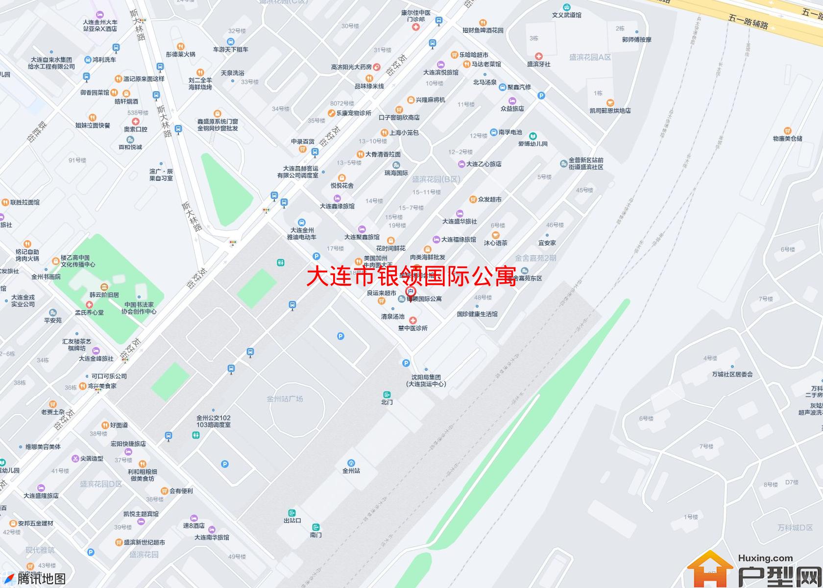 银领国际公寓小区 - 户型网