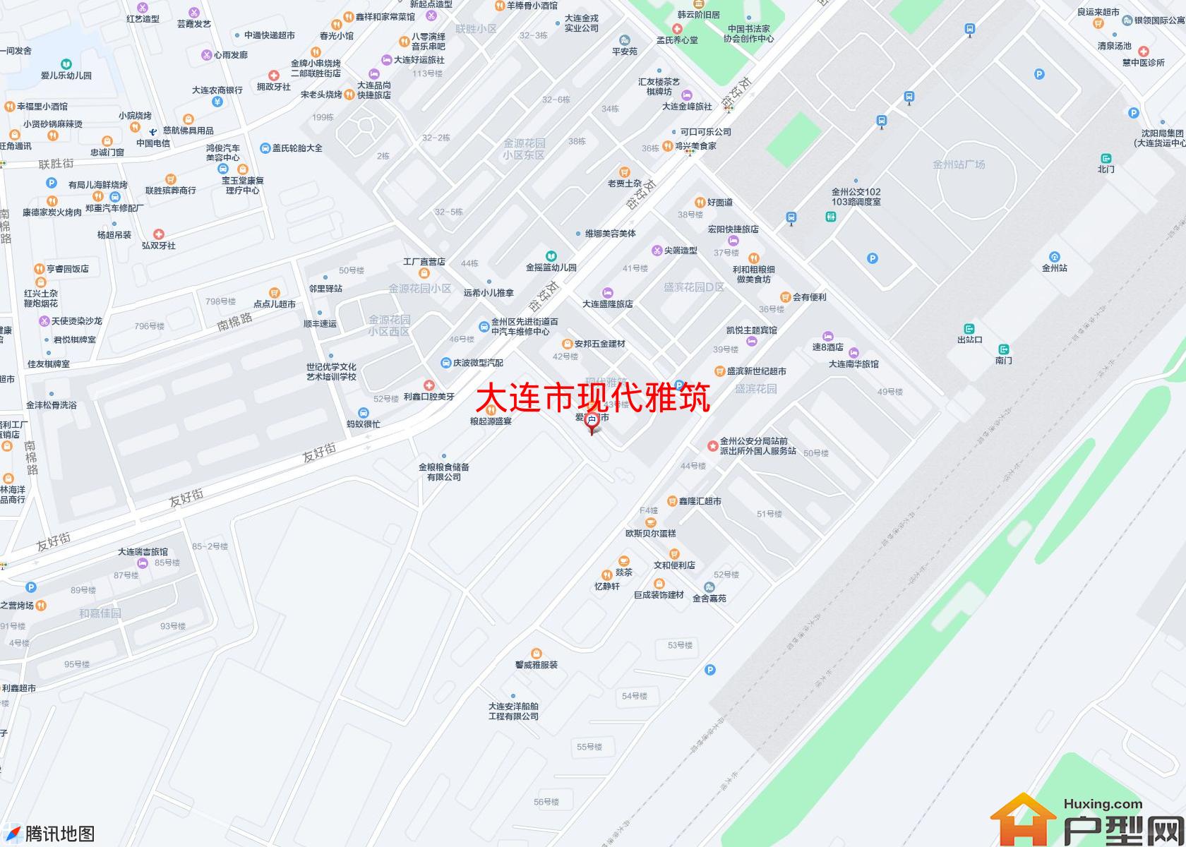 现代雅筑小区 - 户型网