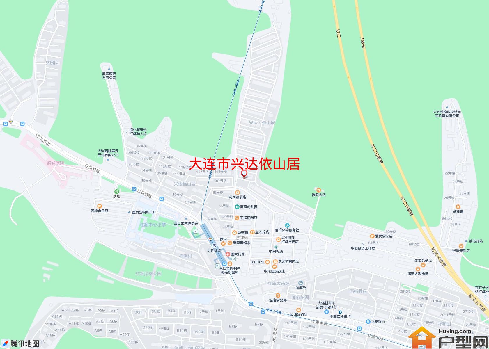 兴达依山居小区 - 户型网