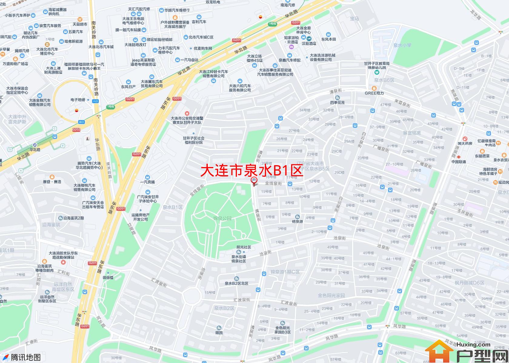 泉水B1区小区 - 户型网