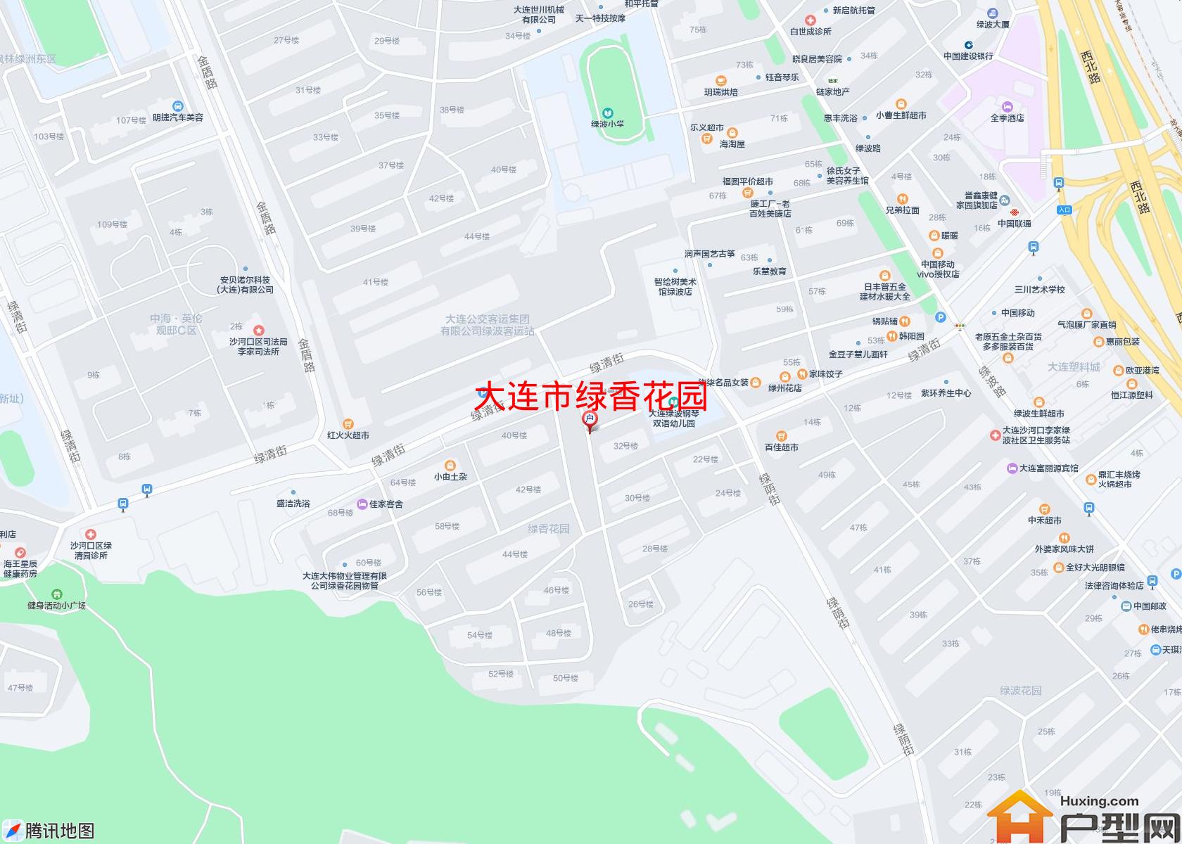 绿香花园小区 - 户型网 绿香花园小区 - 户型网