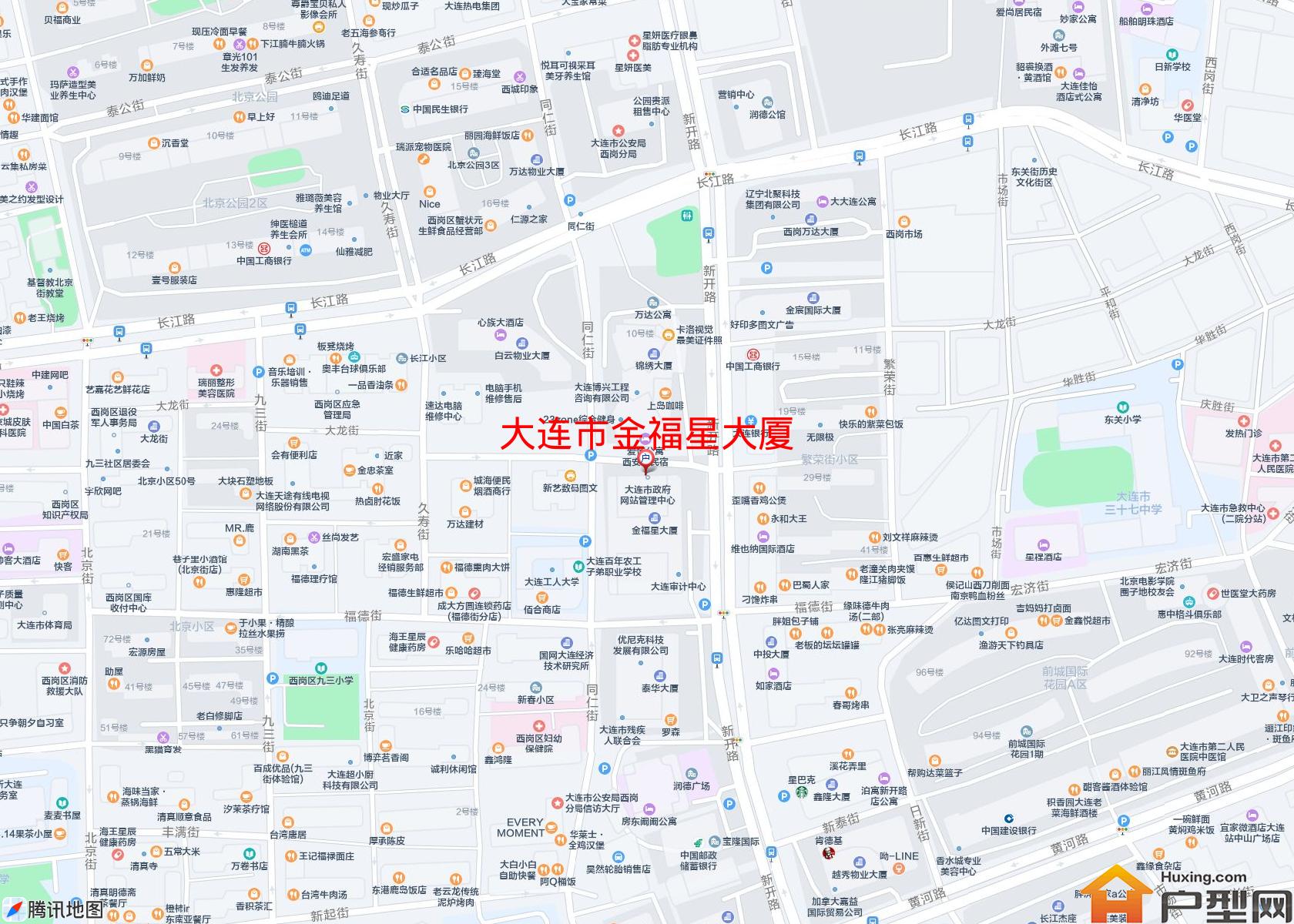 金福星大厦小区 - 户型网