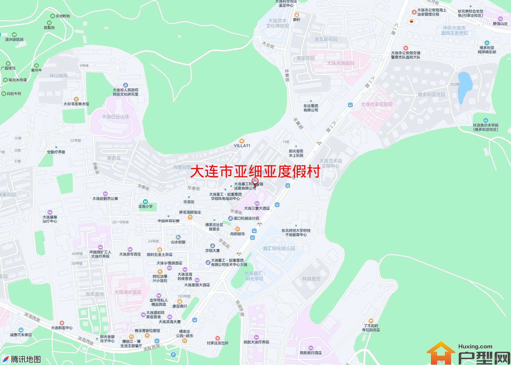 亚细亚度假村小区 - 户型网