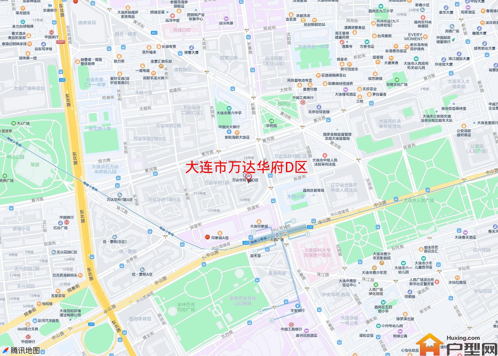 万达华府D区小区 - 户型网