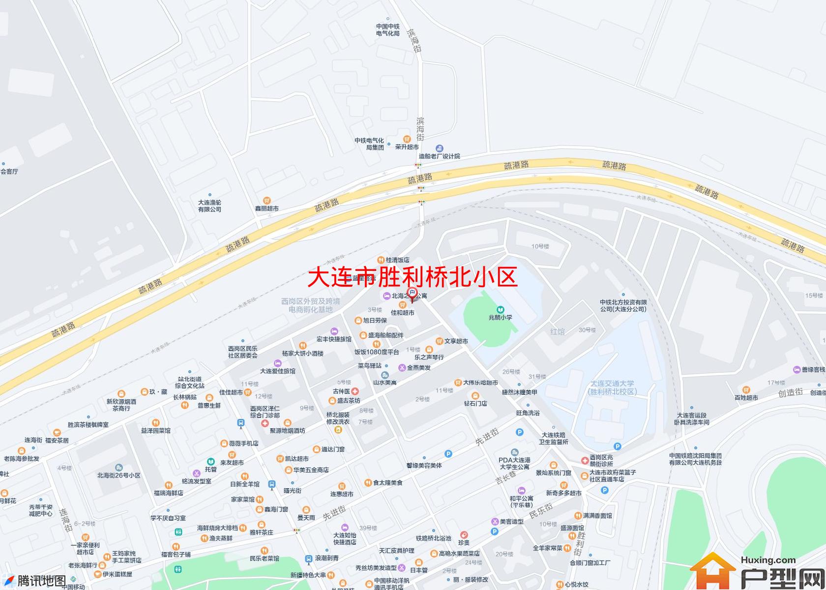 胜利桥北小区小区 - 户型网