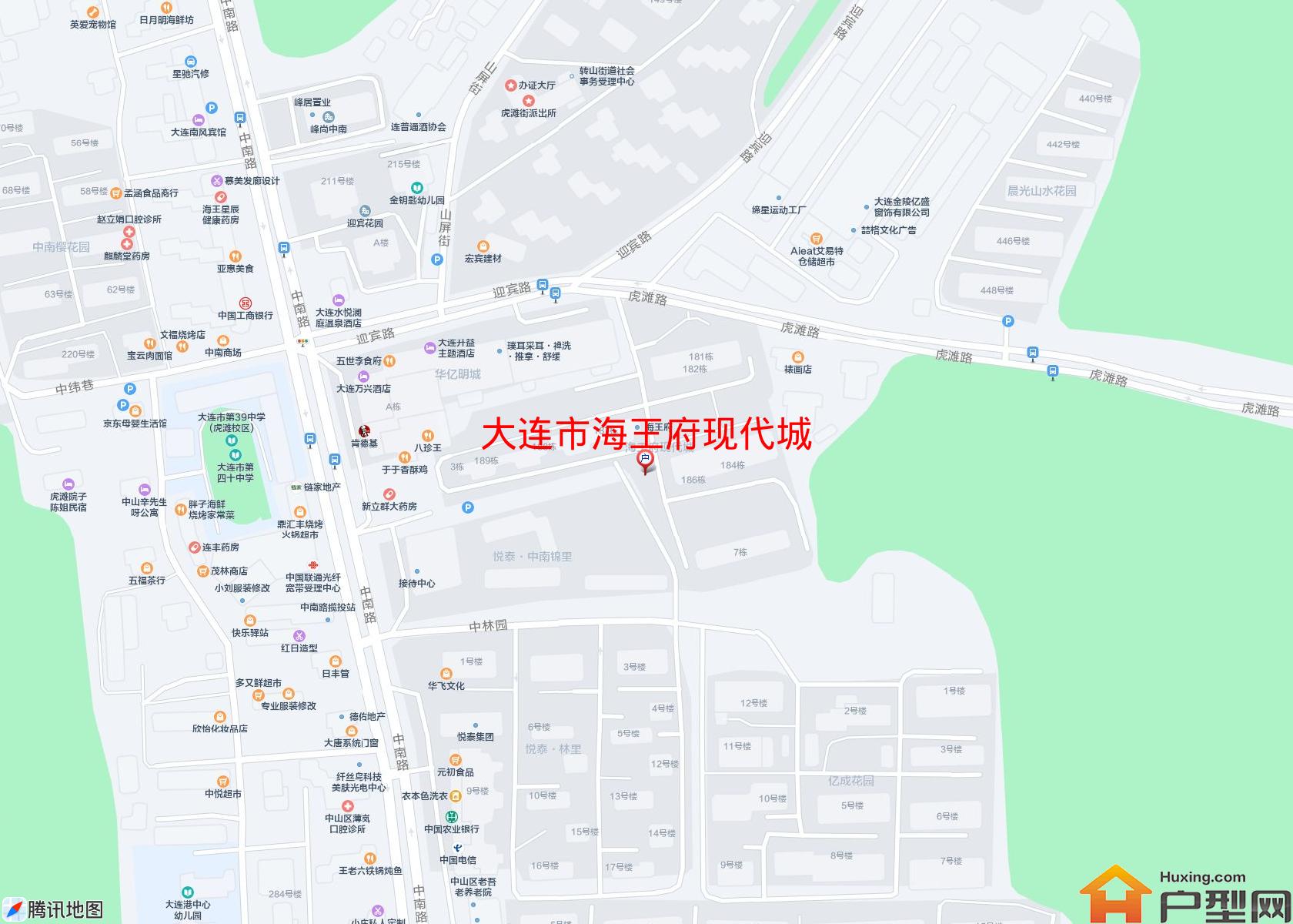 海王府现代城小区 - 户型网