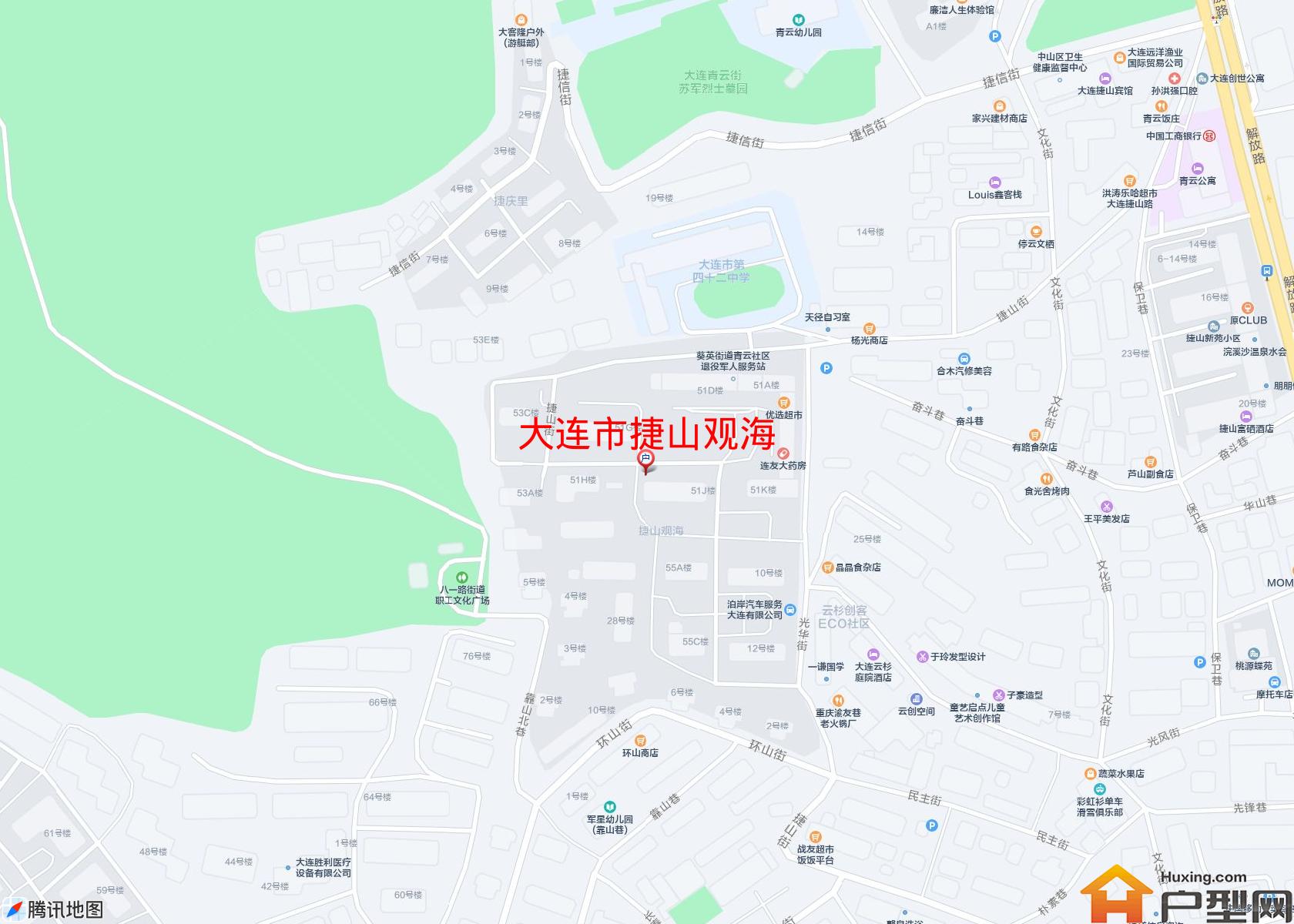 捷山观海小区 - 户型网