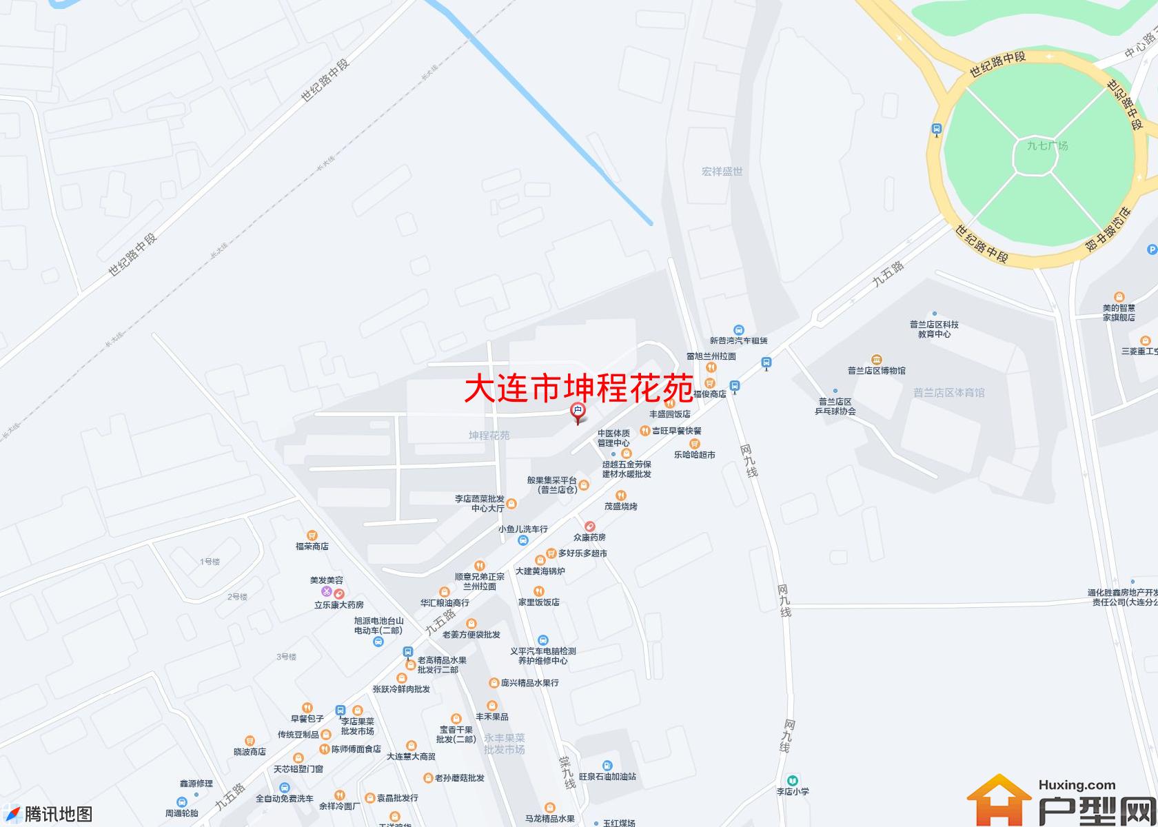 坤程花苑小区 - 户型网