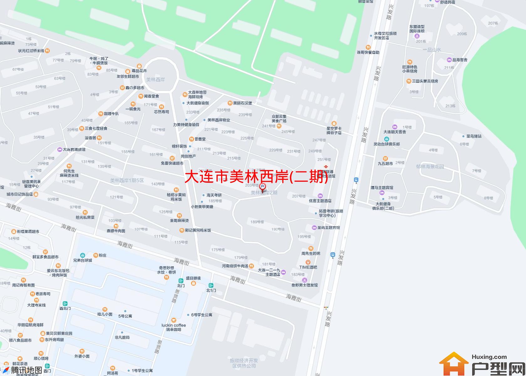 美林西岸(二期)小区 - 户型网