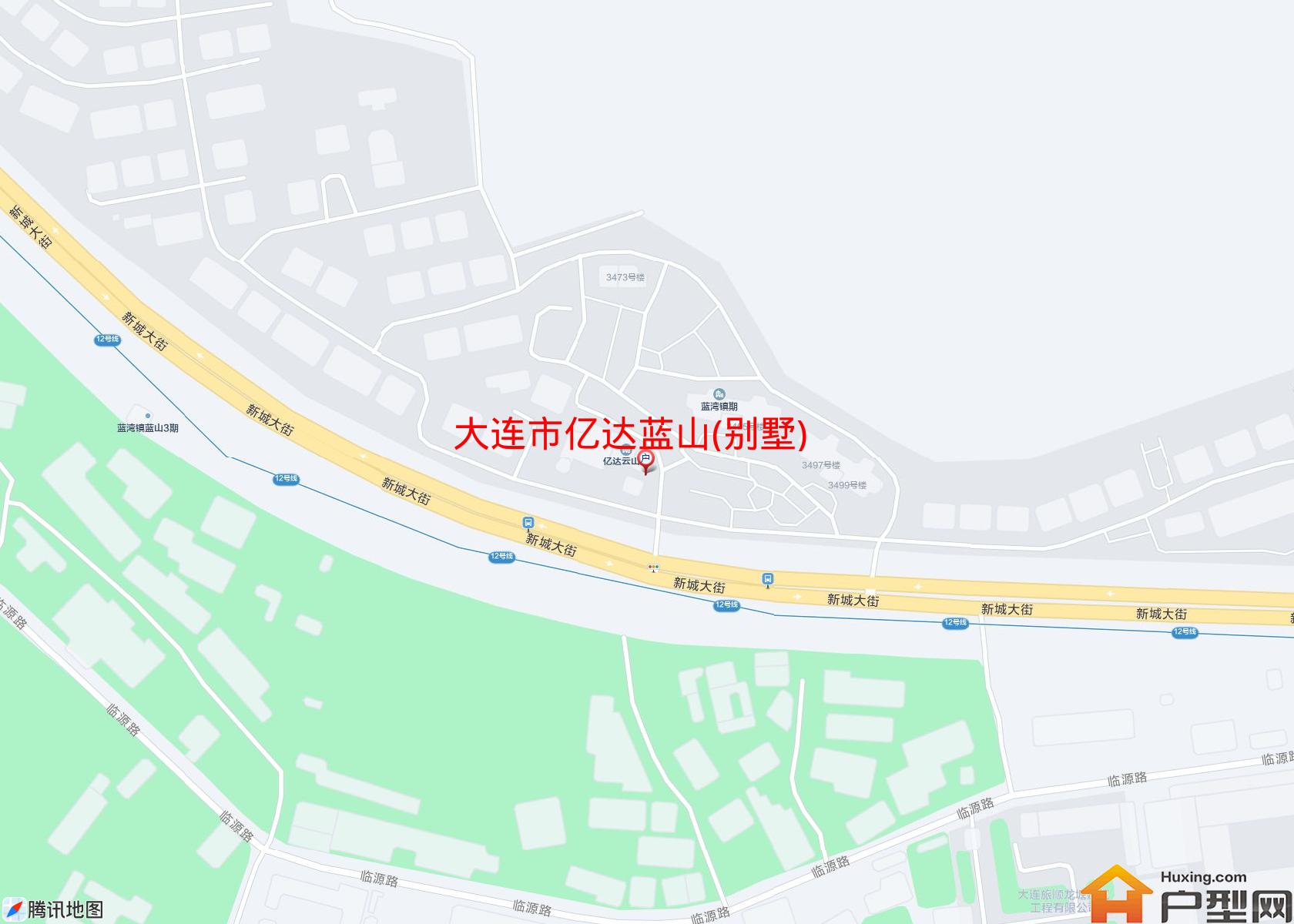 亿达蓝山(别墅)小区 - 户型网