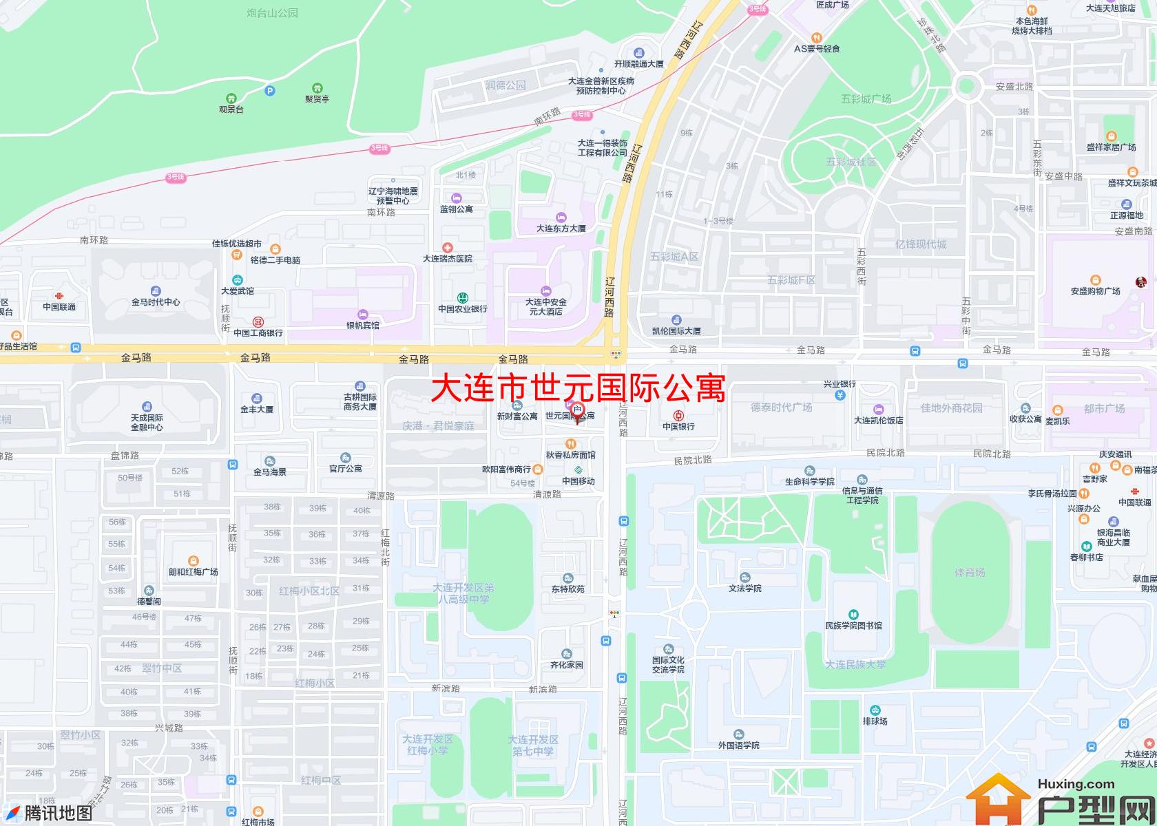 世元国际公寓小区 - 户型网