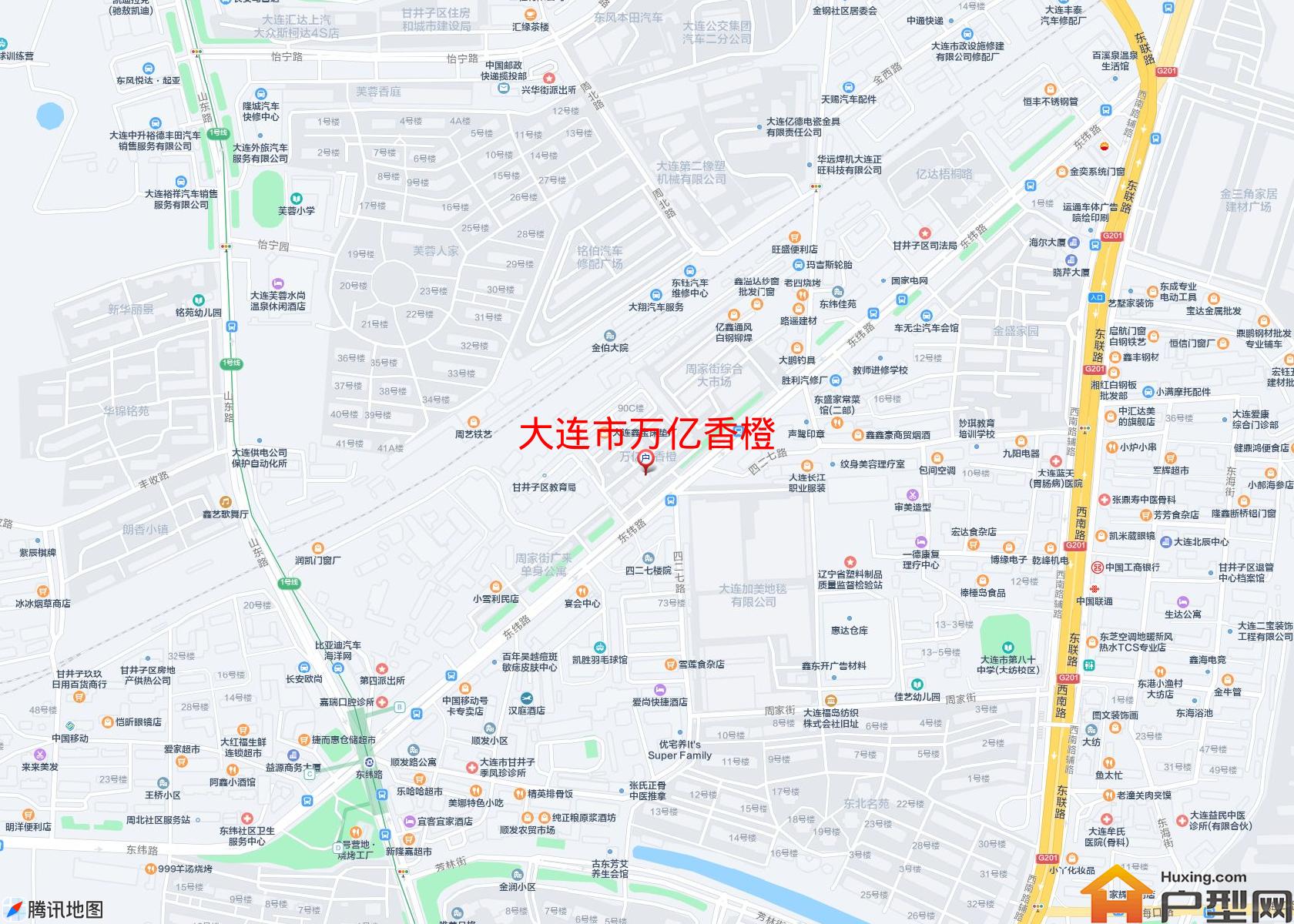 万亿香橙小区 - 户型网
