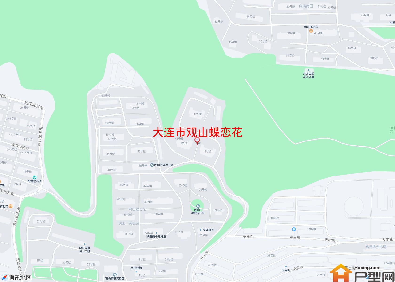 观山蝶恋花小区 - 户型网