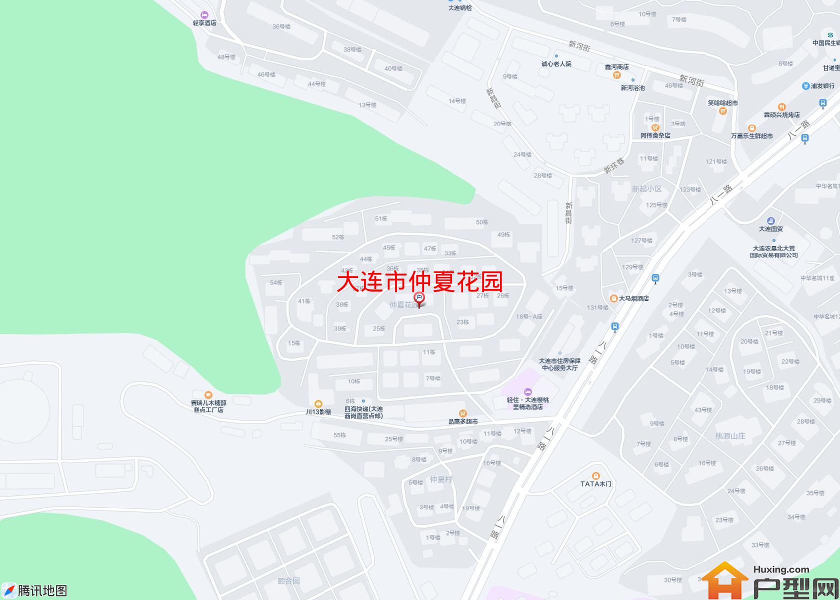 仲夏花园小区 - 户型网