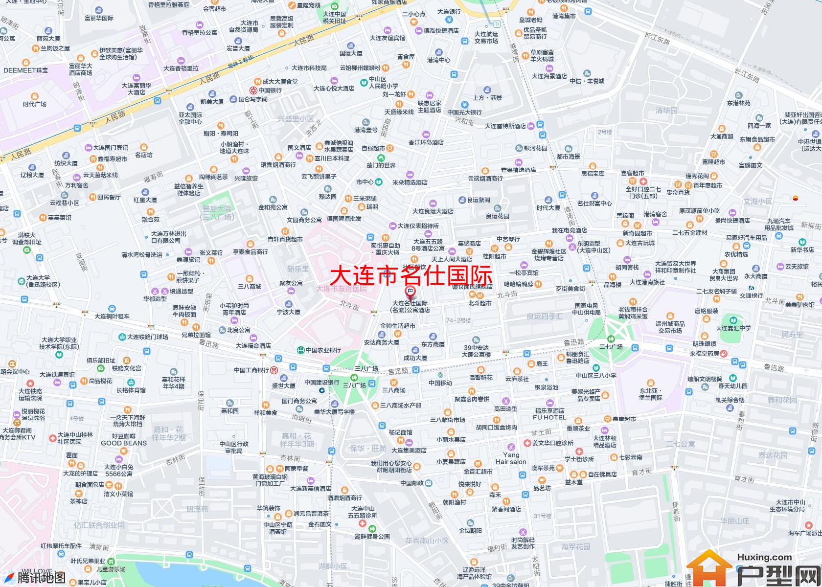 名仕国际小区 - 户型网