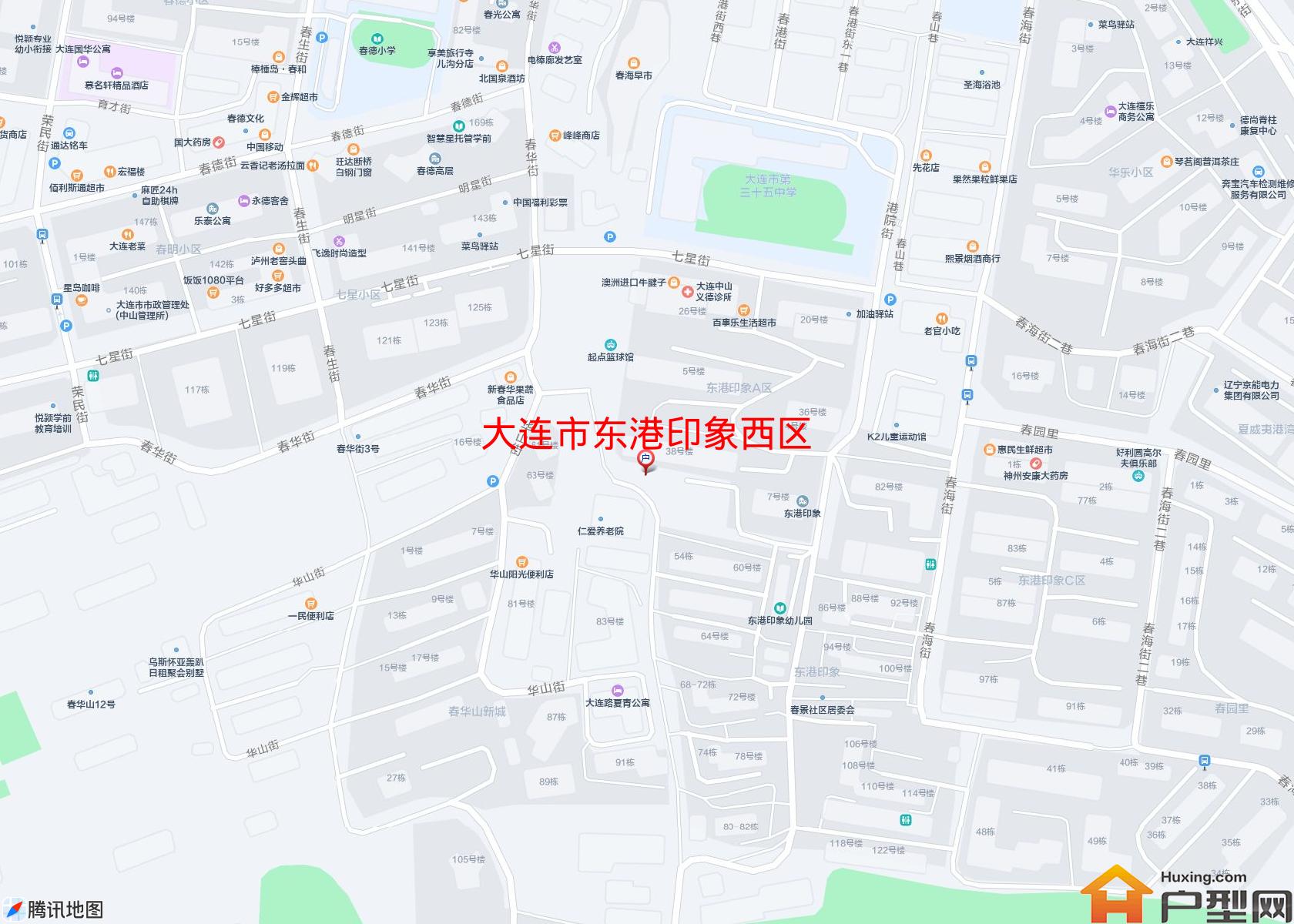 东港印象西区小区 - 户型网