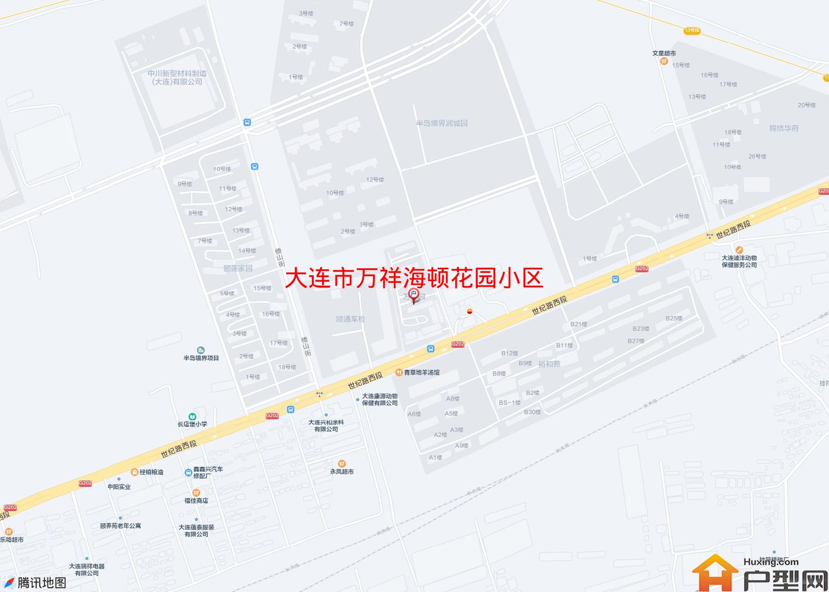 万祥海顿花园小区小区 - 户型网