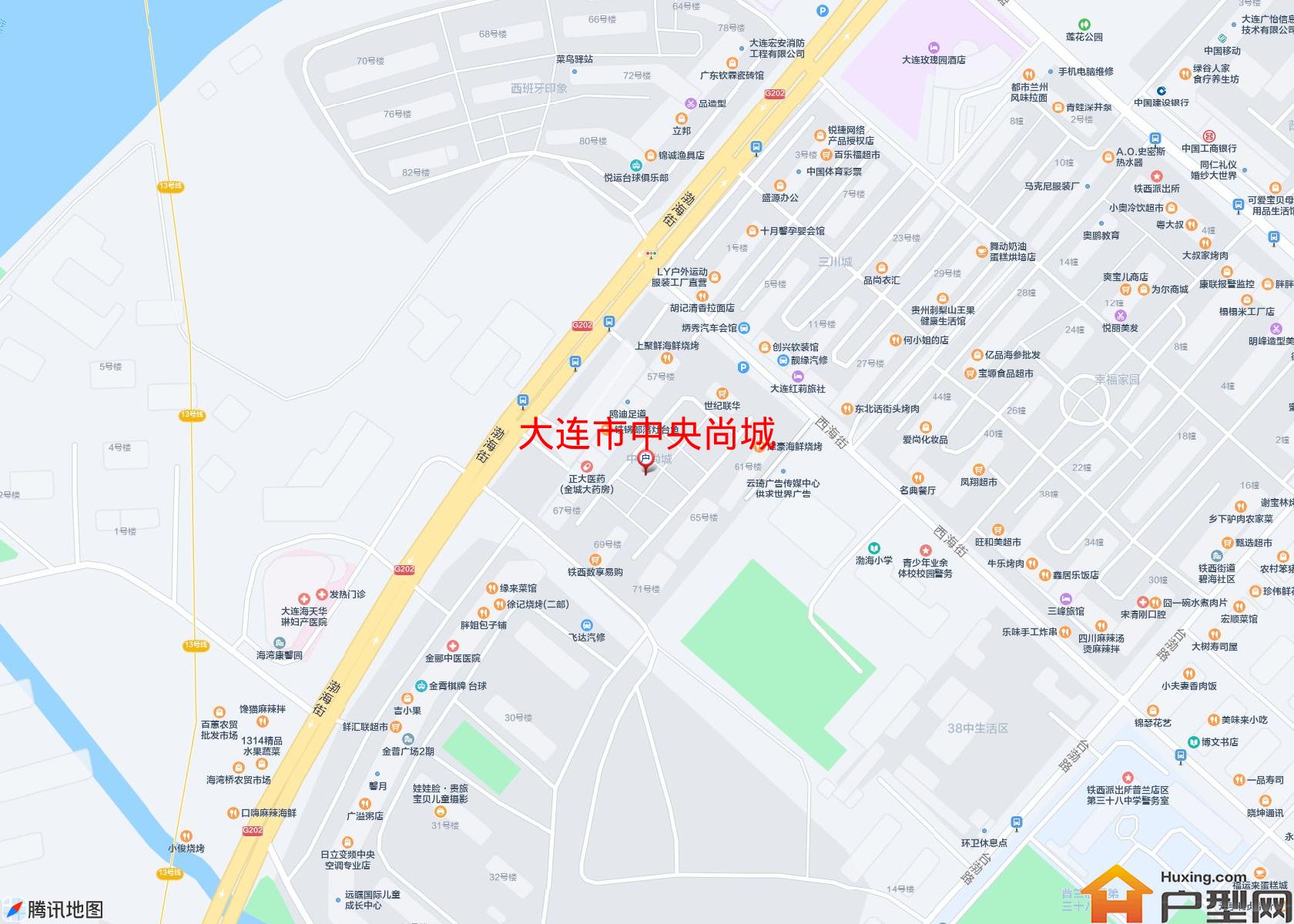 中央尚城小区 - 户型网