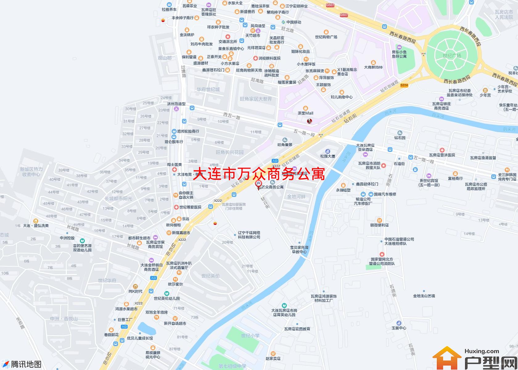 万众商务公寓小区 - 户型网 万众商务公寓小区 - 户型网