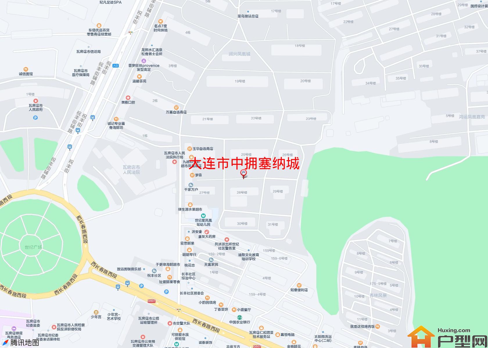 中拥塞纳城小区 - 户型网