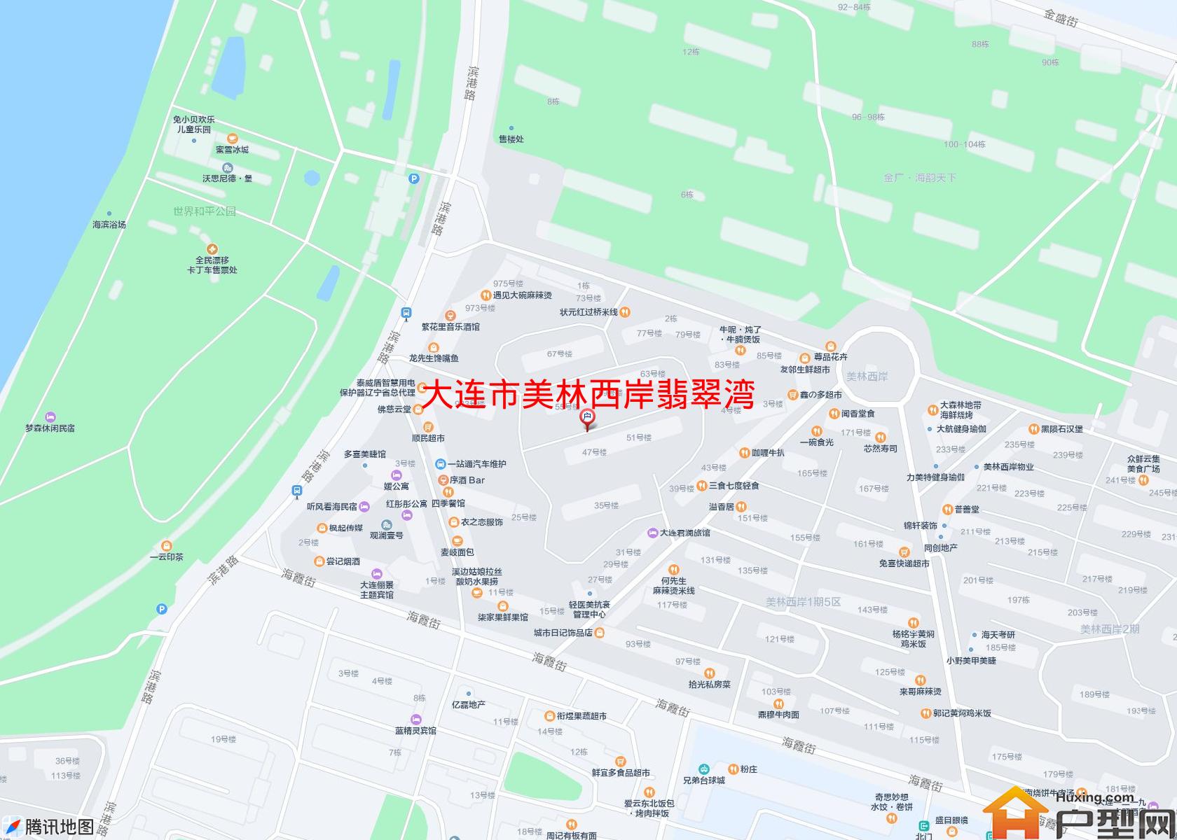 美林西岸翡翠湾小区 - 户型网